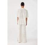 Load image into Gallery viewer, Aster Crochet Shirt - Cream
