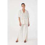 Load image into Gallery viewer, Aster Crochet Pant - Cream
