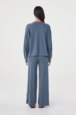 Load image into Gallery viewer, Pippa Pant 2.0 - Storm &amp; Cream
