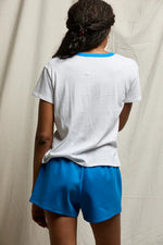 Load image into Gallery viewer, Billie - Cotton Contrast Crewneck Tee

