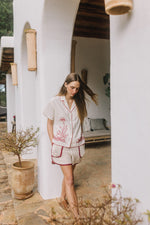 Load image into Gallery viewer, Maxi Embroidered Shirt - Crudo
