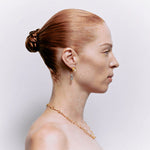 Load image into Gallery viewer, Perdita Earrings with Aquamarine - 18K Gold Plated
