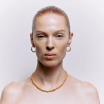 Load image into Gallery viewer, Angelica Hoops - 18K Gold Plated
