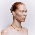 Load image into Gallery viewer, Angelica Hoops - 18K Gold Plated
