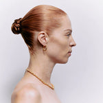 Load image into Gallery viewer, Angelica Hoops - 18K Gold Plated
