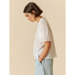 Load image into Gallery viewer, Embroidered Voile Blouse
