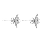 Load image into Gallery viewer, Perdita Studs with Pearl - Sterling Silver

