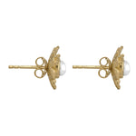 Load image into Gallery viewer, Perdita Studs With Pearl - 18k Gold Plated
