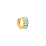 Load image into Gallery viewer, Amazonite Huggies
