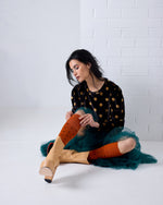 Load image into Gallery viewer, Dotty Merino Wool Socks
