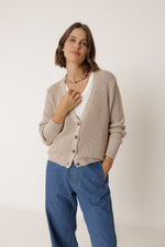 Load image into Gallery viewer, Cardigan Sweater - Beige
