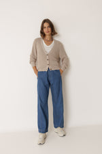 Load image into Gallery viewer, Cardigan Sweater - Beige
