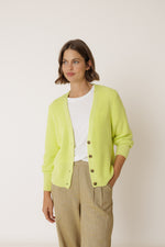 Load image into Gallery viewer, Cardigan Sweater - Yellow
