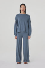Load image into Gallery viewer, Pippa Pant 2.0 - Storm &amp; Cream
