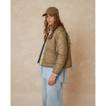 Load image into Gallery viewer, Quilted Short Coat/Vest - Khaki
