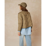 Load image into Gallery viewer, Quilted Short Coat/Vest - Khaki
