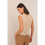 Load image into Gallery viewer, Button Up Crochet Top
