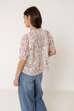 Load image into Gallery viewer, Ruffle Shirt - Lychee
