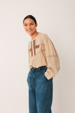 Load image into Gallery viewer, Ethnic Embroidered Shirt
