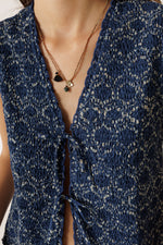 Load image into Gallery viewer, Vest with Tie
