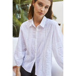 Load image into Gallery viewer, Embroidered Voile Shirt
