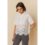 Load image into Gallery viewer, Poplin Embroidered Shirt
