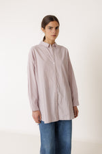 Load image into Gallery viewer, Long Striped Shirt - Mauve
