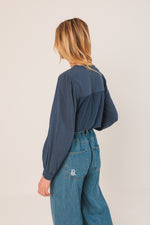 Load image into Gallery viewer, Embroidered Floral Shirt
