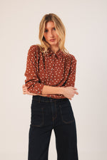Load image into Gallery viewer, Bea Polka Dot Shirt
