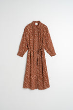 Load image into Gallery viewer, Oversized Polka Dot Shirt Dress
