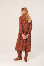 Load image into Gallery viewer, Oversized Polka Dot Shirt Dress
