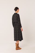 Load image into Gallery viewer, Oversized Polka Dot Shirt Dress
