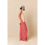 Load image into Gallery viewer, Window Pane Check Pants - Watermelon
