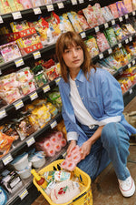 Load image into Gallery viewer, Oversized Striped Poplin Shirt
