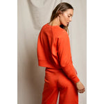 Load image into Gallery viewer, Mikos Wide Leg Pant - Tomato
