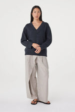 Load image into Gallery viewer, Zenya Sweater - Dark Grey Marle
