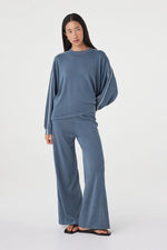 Load image into Gallery viewer, Pippa Pant 2.0 - Storm &amp; Cream

