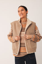 Load image into Gallery viewer, Reversible Teddy Vest
