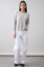 Load image into Gallery viewer, Reversible Button Cardigan - Foggy

