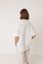 Load image into Gallery viewer, Lace Poplin Shirt
