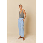 Load image into Gallery viewer, Poplin Crop Pants

