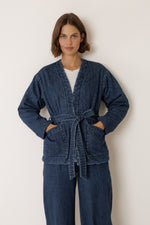 Load image into Gallery viewer, Kimono Quilted Jacket
