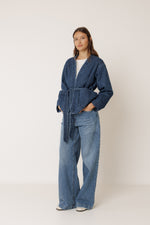 Load image into Gallery viewer, Kimono Quilted Jacket
