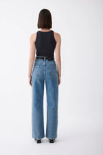 Load image into Gallery viewer, Ellie Super High Rise - Meridian Mid Blue
