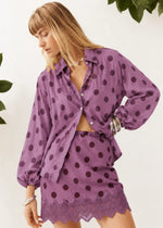 Load image into Gallery viewer, Posto Spot Vera Mini Skirt
