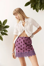 Load image into Gallery viewer, Posto Spot Vera Mini Skirt
