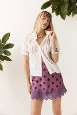 Load image into Gallery viewer, Posto Spot Vera Mini Skirt
