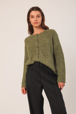 Load image into Gallery viewer, Crewneck Cardigan
