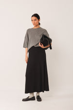 Load image into Gallery viewer, Short Sleeve Cable Knit Sweater
