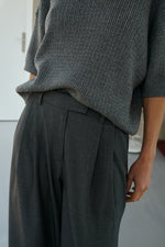 Load image into Gallery viewer, Short Sleeve Cable Knit Sweater
